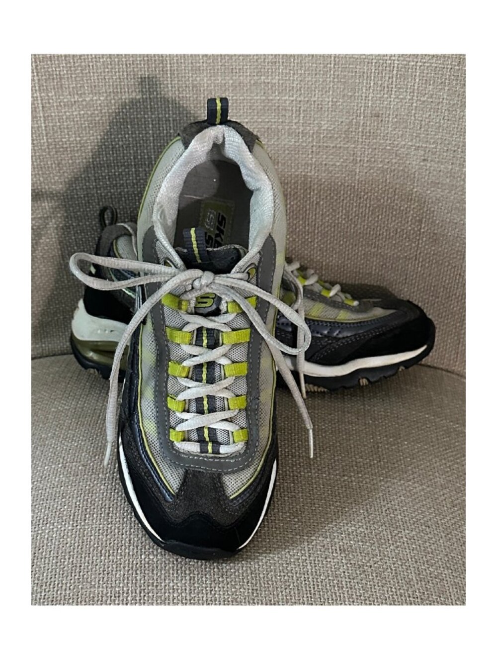Skecher Sport Women's Sneakers Leather & Textile Upper Size 6